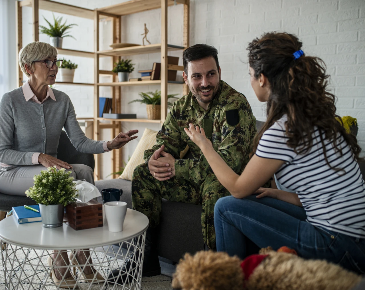 Family support for military personnel